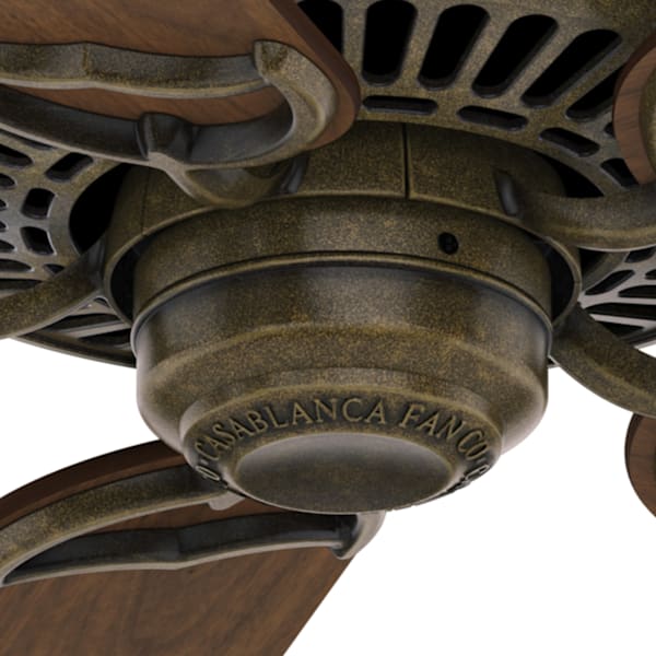 Casablanca Panama 54 Inch Ceiling Fan - Aged Bronze/Walnut