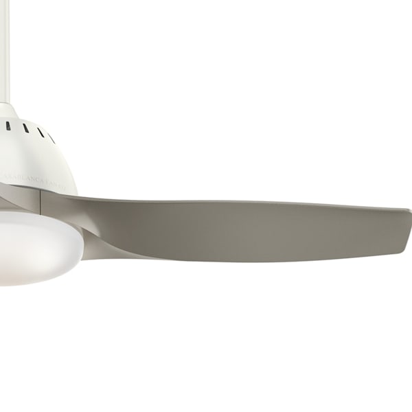 Casablanca Wisp 44 Inch Ceiling Fan with LED Light - Fresh White