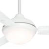 Casablanca Verse Outdoor 44 Inch Ceiling Fan with LED Light - Snow White