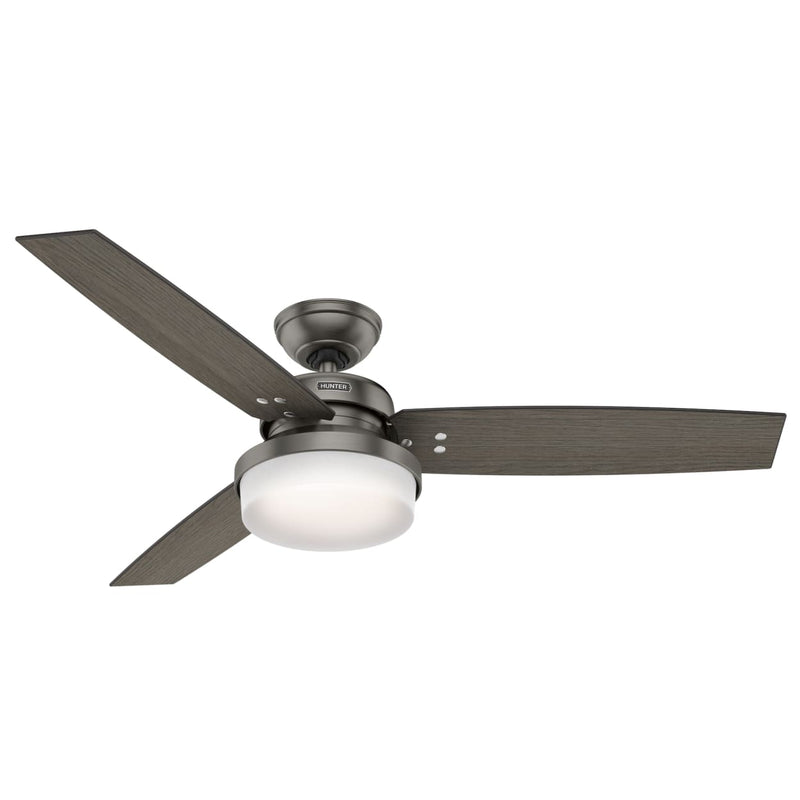 Hunter 52-Inch Sentinel Brushed Slate Ceiling Fan