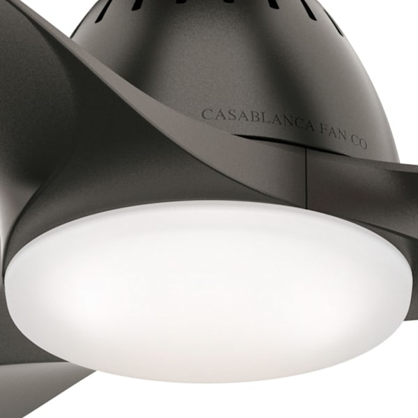 Casablanca Wisp 52 Inch Ceiling Fan with LED Light - Noble Bronze