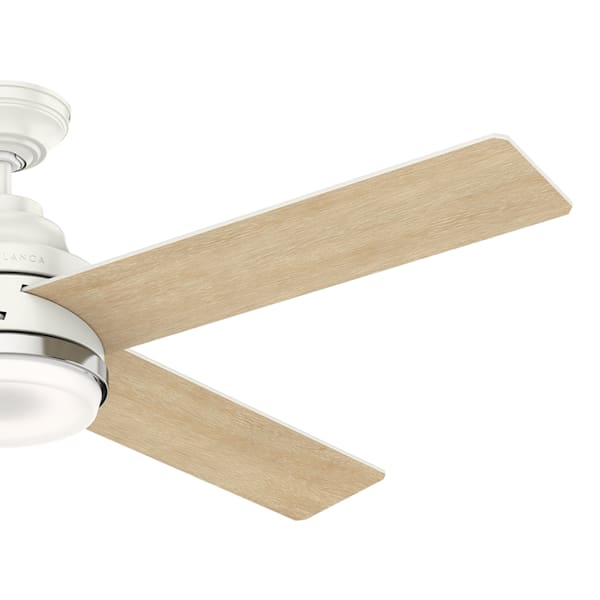Casablanca Daphne 54 Inch Ceiling Fan with LED Lights - Fresh White