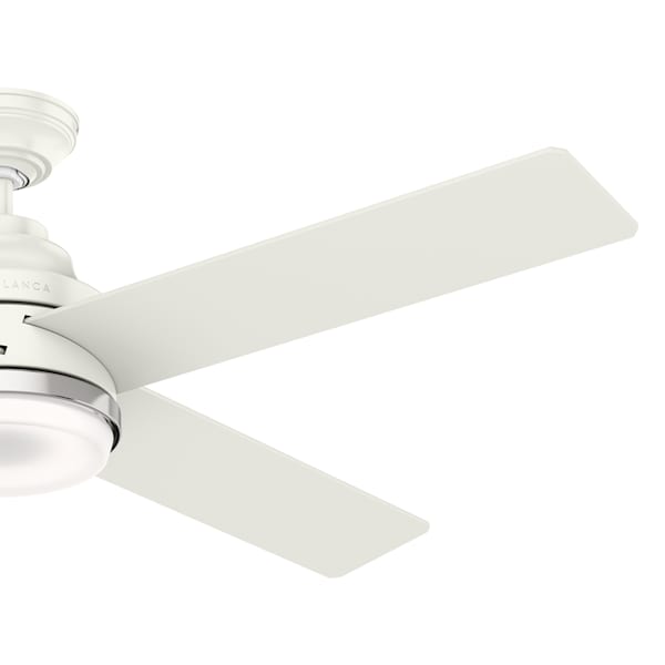 Casablanca Daphne 54 Inch Ceiling Fan with LED Lights - Fresh White