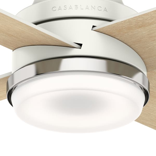 Casablanca Daphne 54 Inch Ceiling Fan with LED Lights - Fresh White