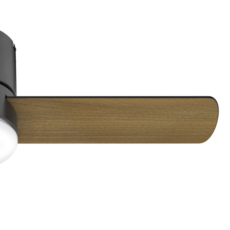 Hunter 44-Inch Minimus Matte Black Low Profile Ceiling Fan