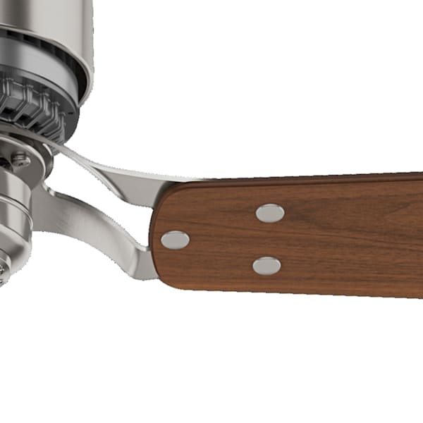 Casablanca Tribeca 60 Inch Ceiling Fan - Brushed Nickel/Walnut