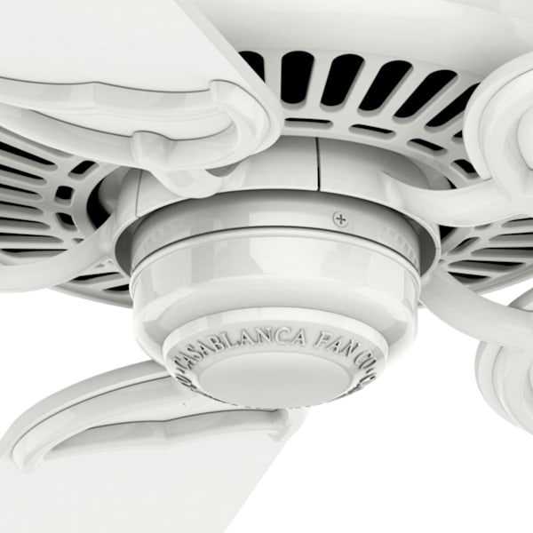 Casablanca Panama DC 54 inch Ceiling Fan - Snow White