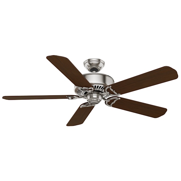 Casablanca Panama DC 54 inch Ceiling Fan - Brushed Nickel/Walnut