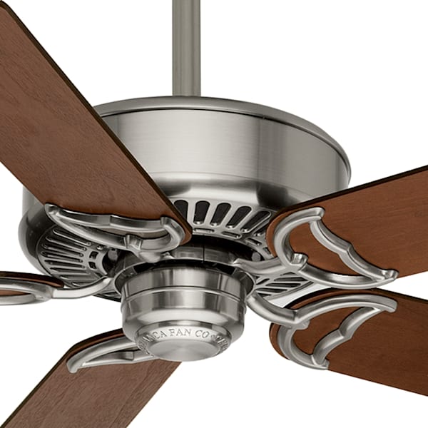 Casablanca Panama DC 54 inch Ceiling Fan - Brushed Nickel/Walnut