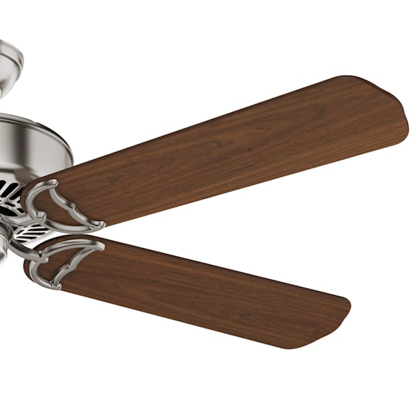 Casablanca Panama DC 54 inch Ceiling Fan - Brushed Nickel/Walnut