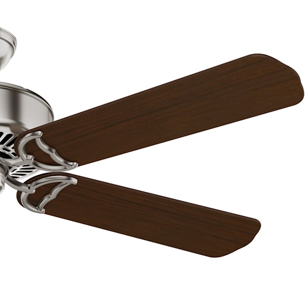 Casablanca Panama DC 54 inch Ceiling Fan - Brushed Nickel/Walnut