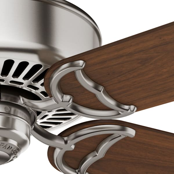 Casablanca Panama DC 54 inch Ceiling Fan - Brushed Nickel/Walnut