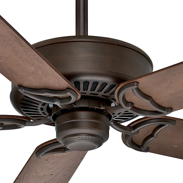 Casablanca Panama DC 54 inch Ceiling Fan - Brushed Cocoa/Distressed Walnut