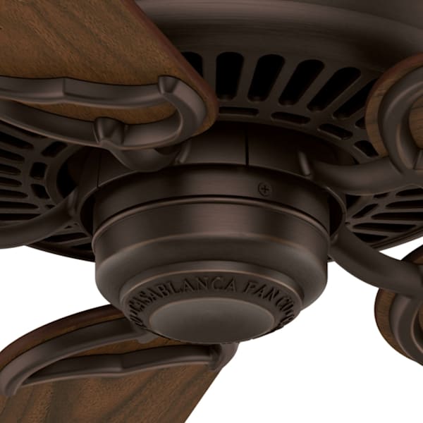 Casablanca Panama DC 54 inch Ceiling Fan - Brushed Cocoa/Distressed Walnut