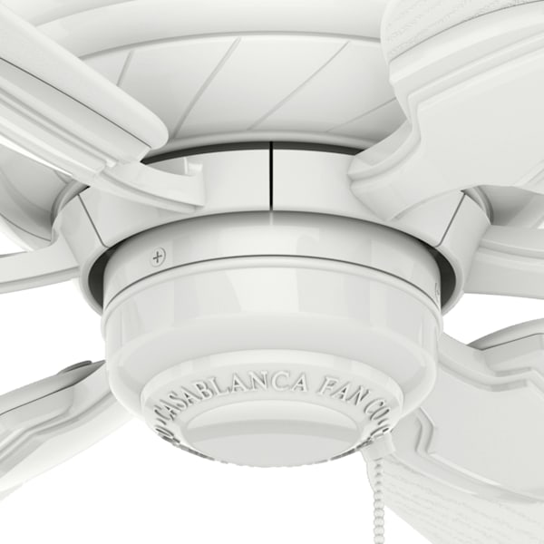 Casablanca Wailea Outdoor 31 Inch Ceiling Fan - Snow White