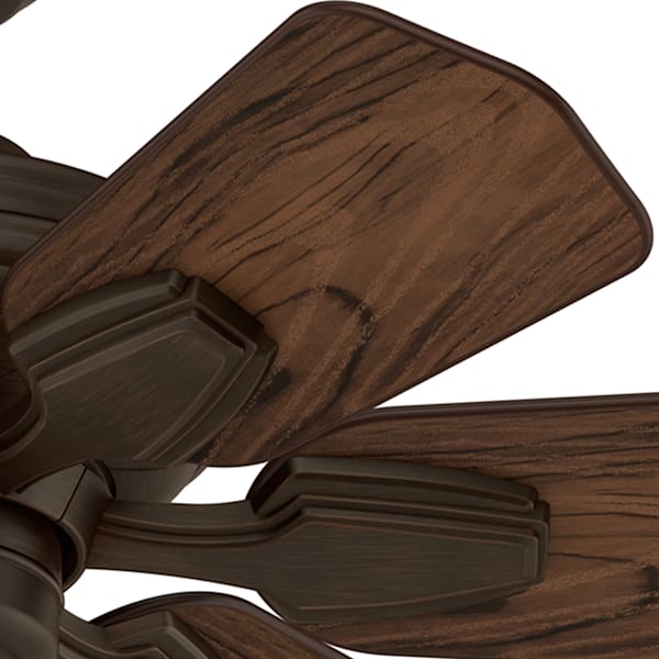 Casablanca Wailea Outdoor 31 Inch Ceiling Fan - Brushed Cocoa/Dark Walnut