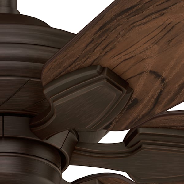 Casablanca Wailea Outdoor 31 Inch Ceiling Fan - Brushed Cocoa/Dark Walnut
