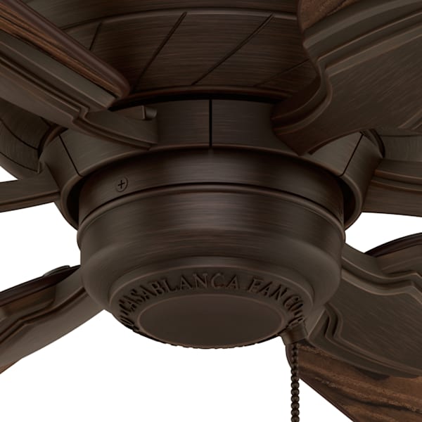 Casablanca Wailea Outdoor 31 Inch Ceiling Fan - Brushed Cocoa/Dark Walnut