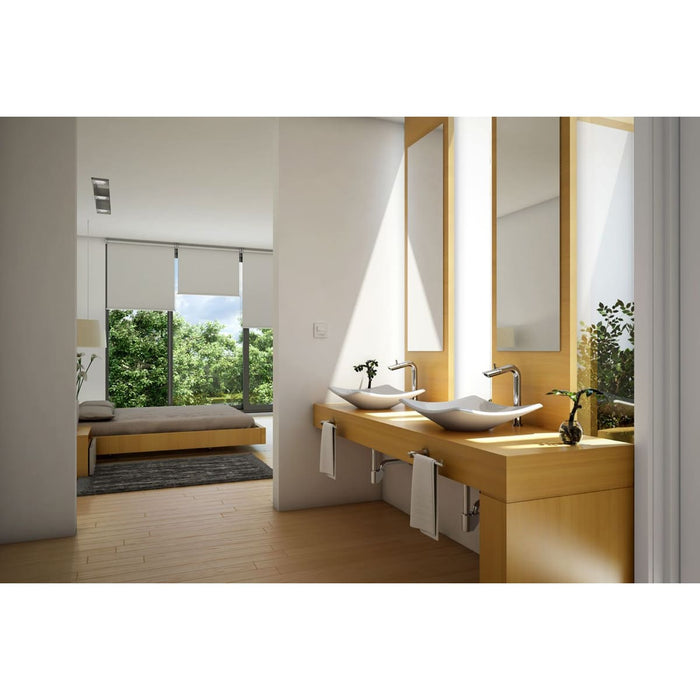 Helvex Bamboo Tall Single Handle Bathroom Faucet - UE-923