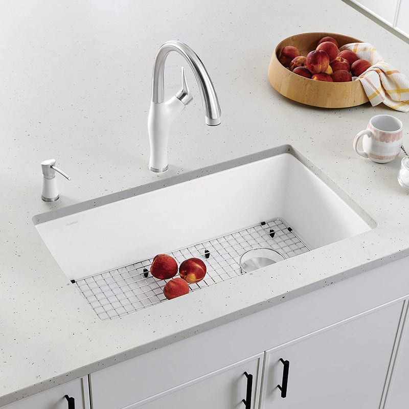 Blanco Diamond Super Single Dual Mount SILGRANIT Kitchen Sink