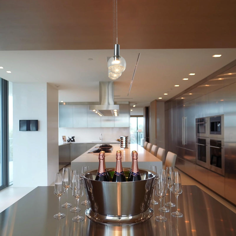 VONN Sienna VAP2181CH Integrated LED Pendant Light - Polished Chrome