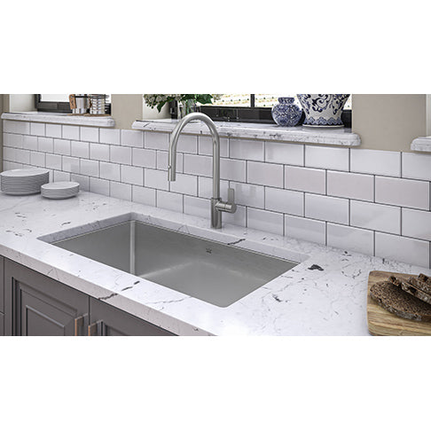 Kindred Brookmore Collection 33" Undermount Single Bowl Stainless Steel Kitchen Sink