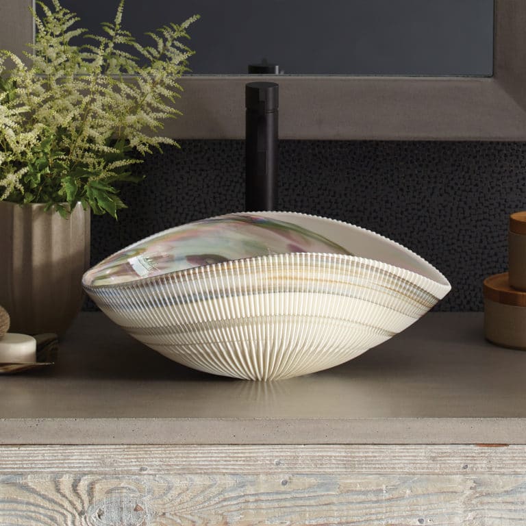 Native Trails Amalfi Glass Vessel Bathroom Sink