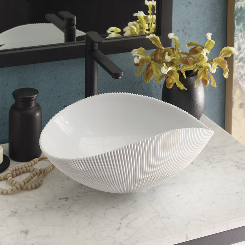 Native Trails Amalfi Glass Vessel Bathroom Sink