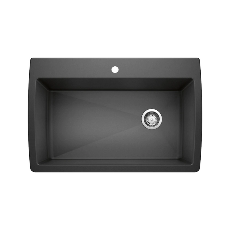 Blanco Diamond Super Single Dual Mount SILGRANIT Kitchen Sink