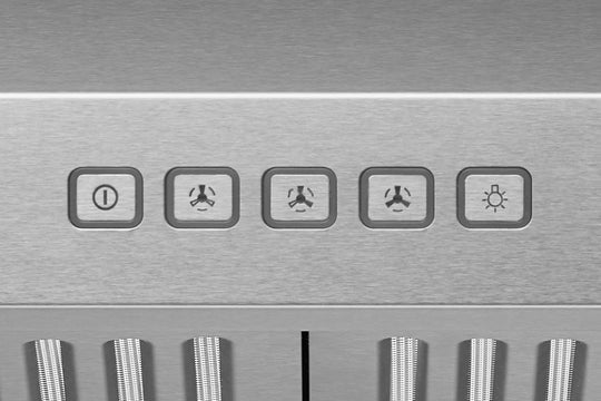 Hauslane 30" Chef  UC-B018SS 600 CFM Ducted Stainless Steel Undercabinet Range Hood