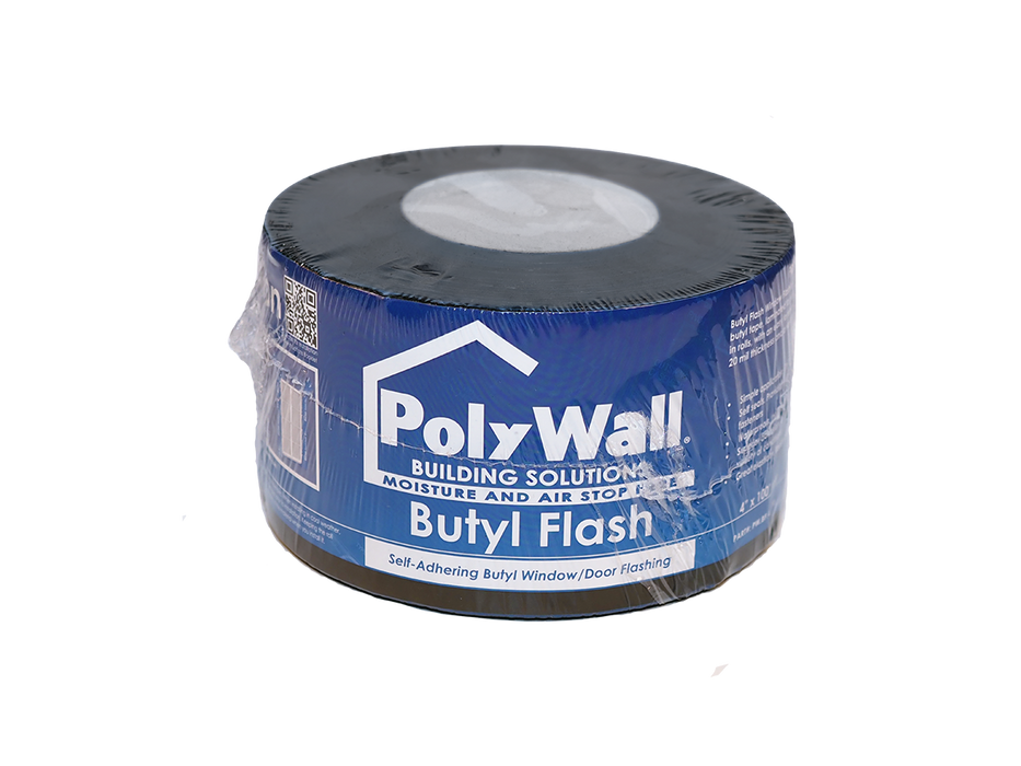 PolyWall Butyl Flash Window Flashing 4”x 100’