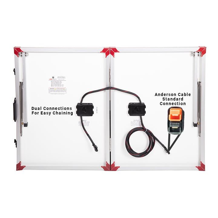 Lion Energy 100W 12V Portable Solar Panel