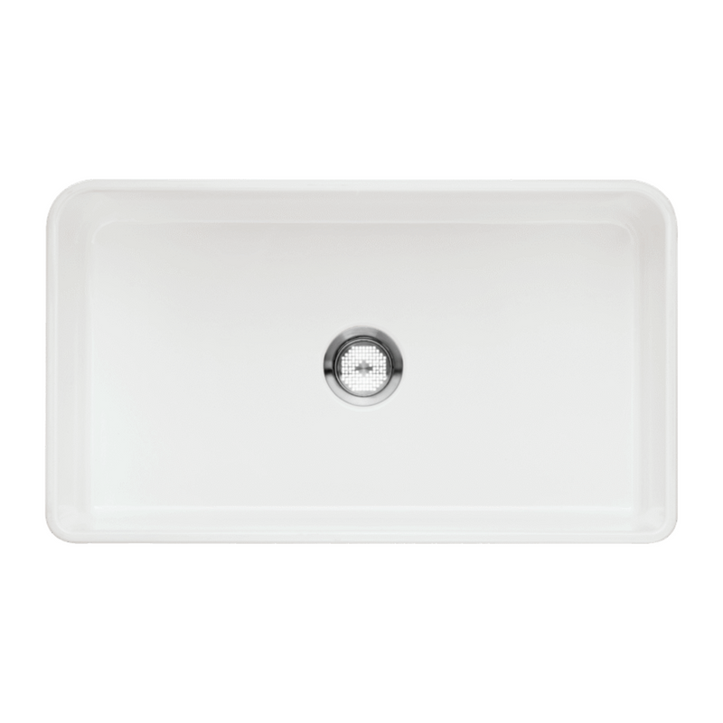 Blanco Cerana 33" Apron Single Bowl - 525012 White Kitchen Sink