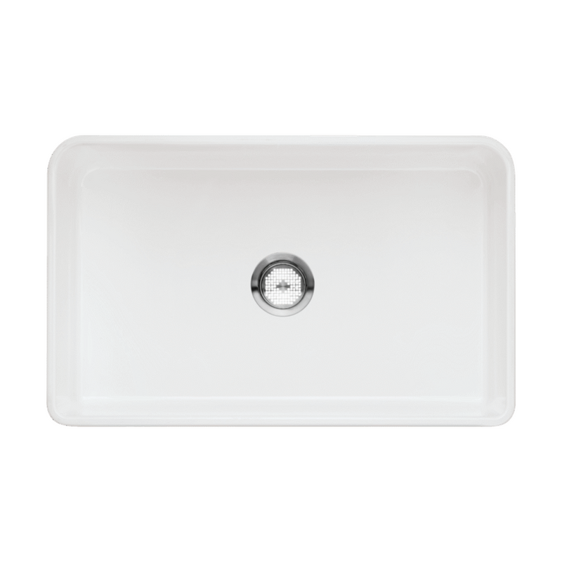 Blanco CERANA 30" Apron Single Bowl Fireclay Kitchen Sink 525010