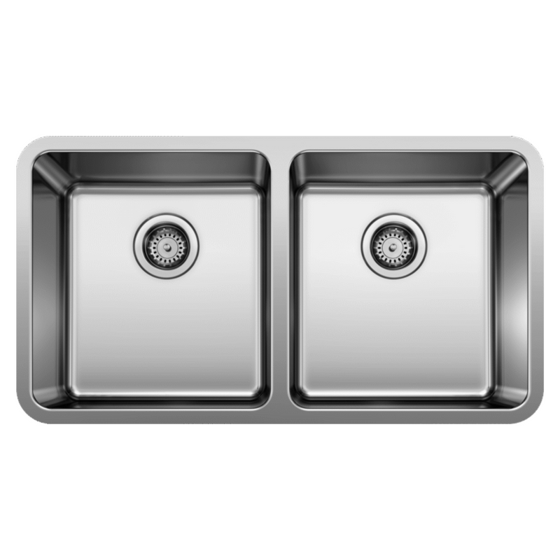 Blanco Formera Equal Double Bowl in Stainless Steel
