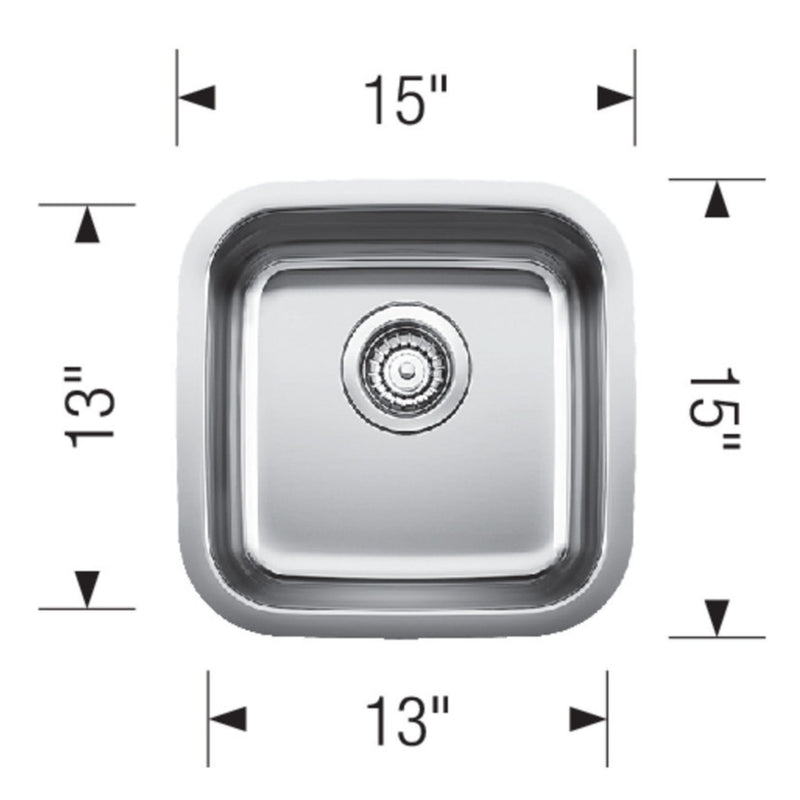 Blanco Stellar Bar Stainless Steel Sink - 441026
