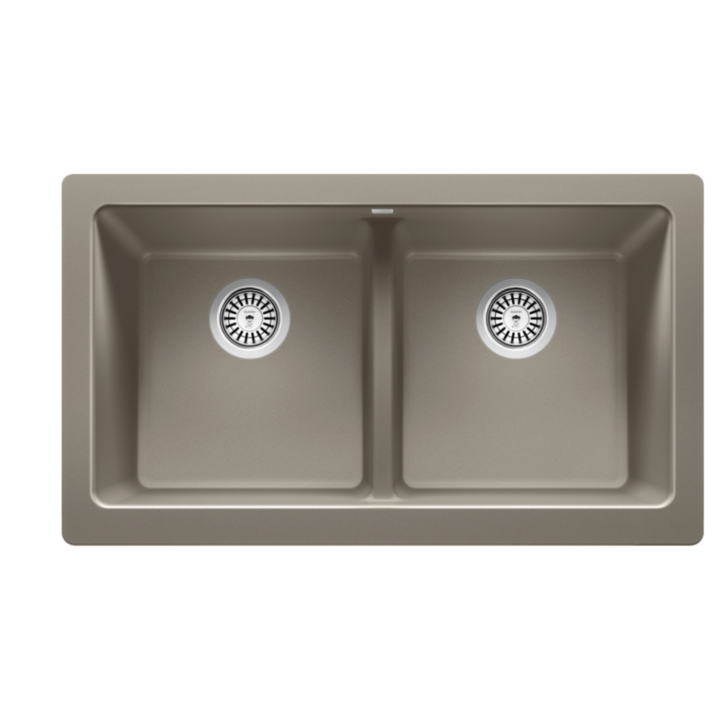 Blanco Vintera 33" Equal Double Apron SILGRANIT Kitchen Sink — Rise