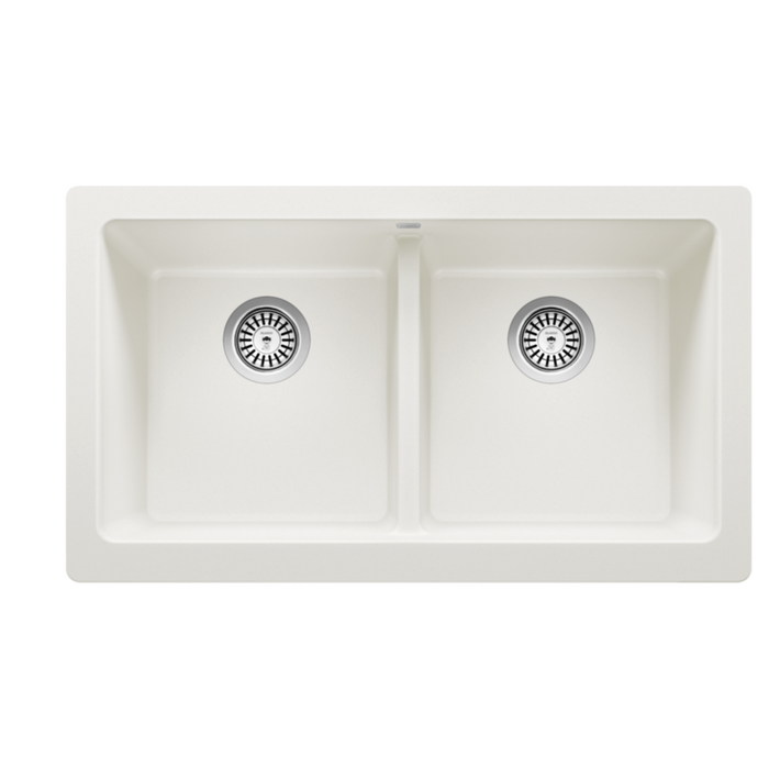 Blanco Vintera 33" Equal Double Apron SILGRANIT Kitchen Sink