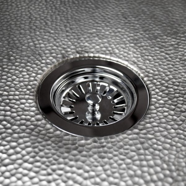 Native Trails Cocina 21 Inch Hand-Hammered Copper Undermount Kitchen Sink