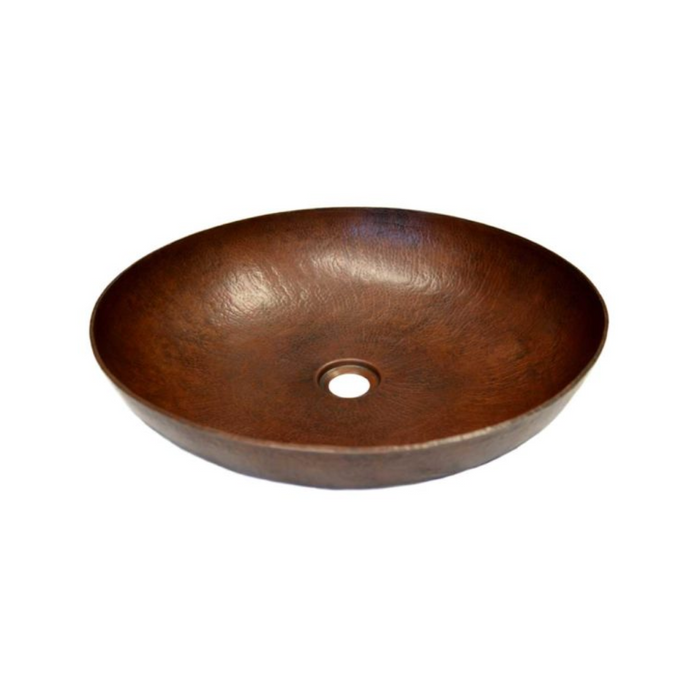 Native Trails Maestro Sonata Hammered Copper Vessel Bathroom Sink