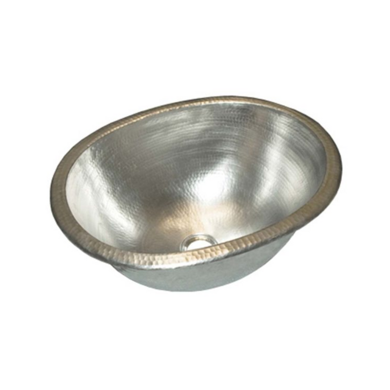 Native Trails Cameo Oval Hand Hammered Copper Bathroom Sink