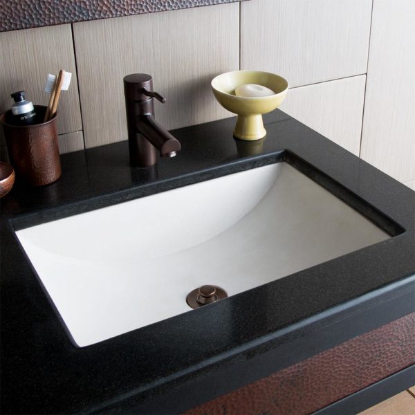 Native Trails 21-Inch Cabrillo NativeStone Undermount Bathroom Sink