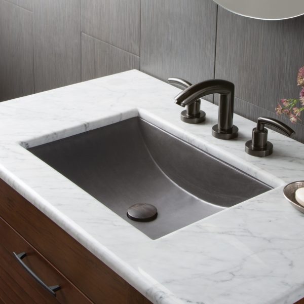 Native Trails 21-Inch Cabrillo NativeStone Undermount Bathroom Sink