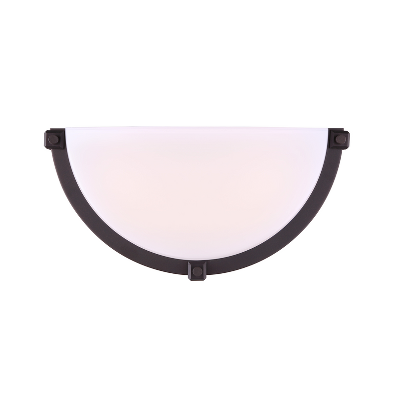 Canarm COTTER Rubbed Bronze Wall Light