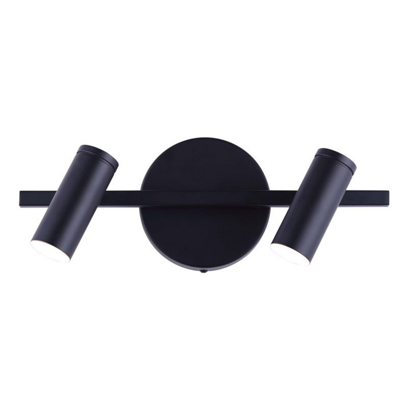 Canarm KELBY Matte Black 2 Light LED Track Light