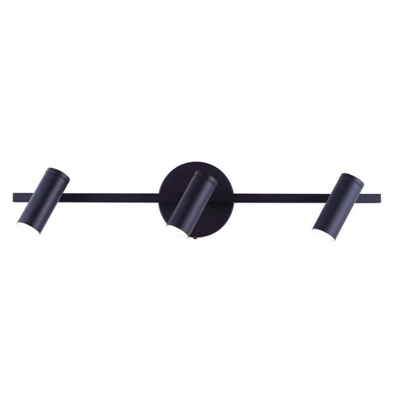 Canarm KELBY Matte Black 3 Light LED Track Light