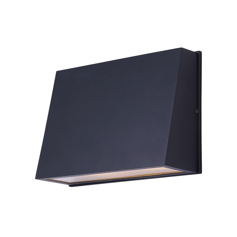 Canarm KIT Matte Black LED Outdoor Sconce