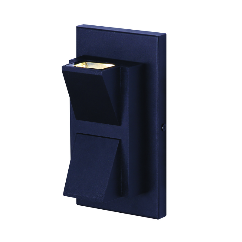 Canarm LANE Matte Black LED Outdoor Sconce
