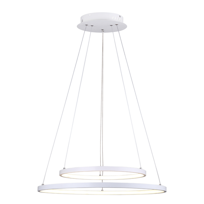 Canarm LEXIE LED White Chandelier