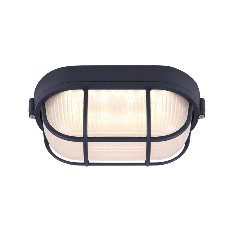 Canarm LOL386BK Black LED Outdoor Sconce